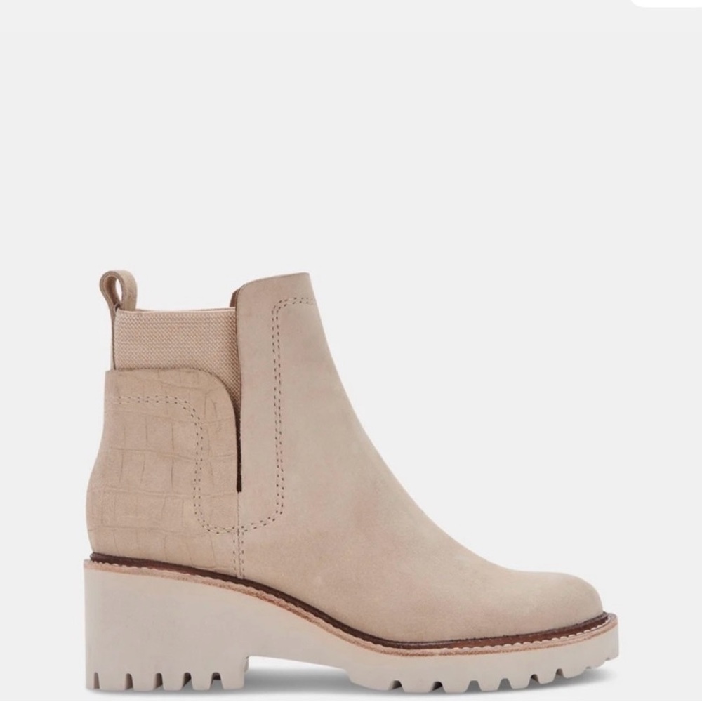 Dolce Vita Tan Ankle Booties